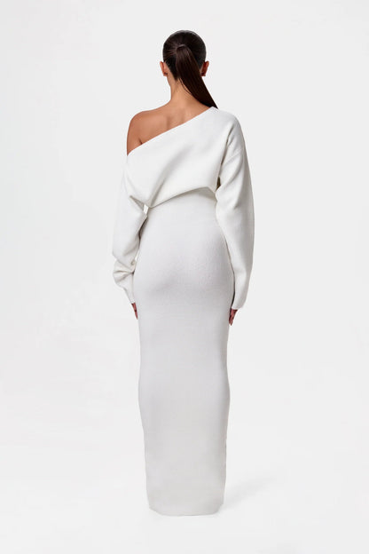 Jolet™ | Trui-jurk met Lage Schouders