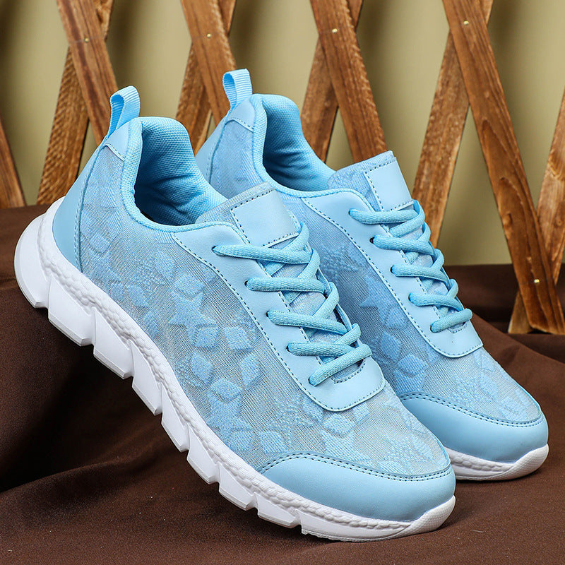 Elsie™ | Luchtige Vetersneakers voor Wandelen
