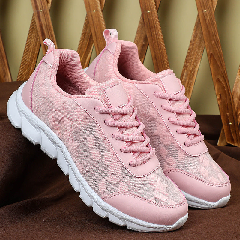 Elsie™ | Luchtige Vetersneakers voor Wandelen