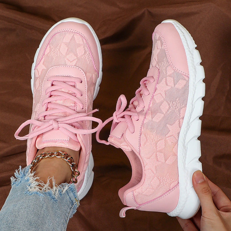 Elsie™ | Luchtige Vetersneakers voor Wandelen