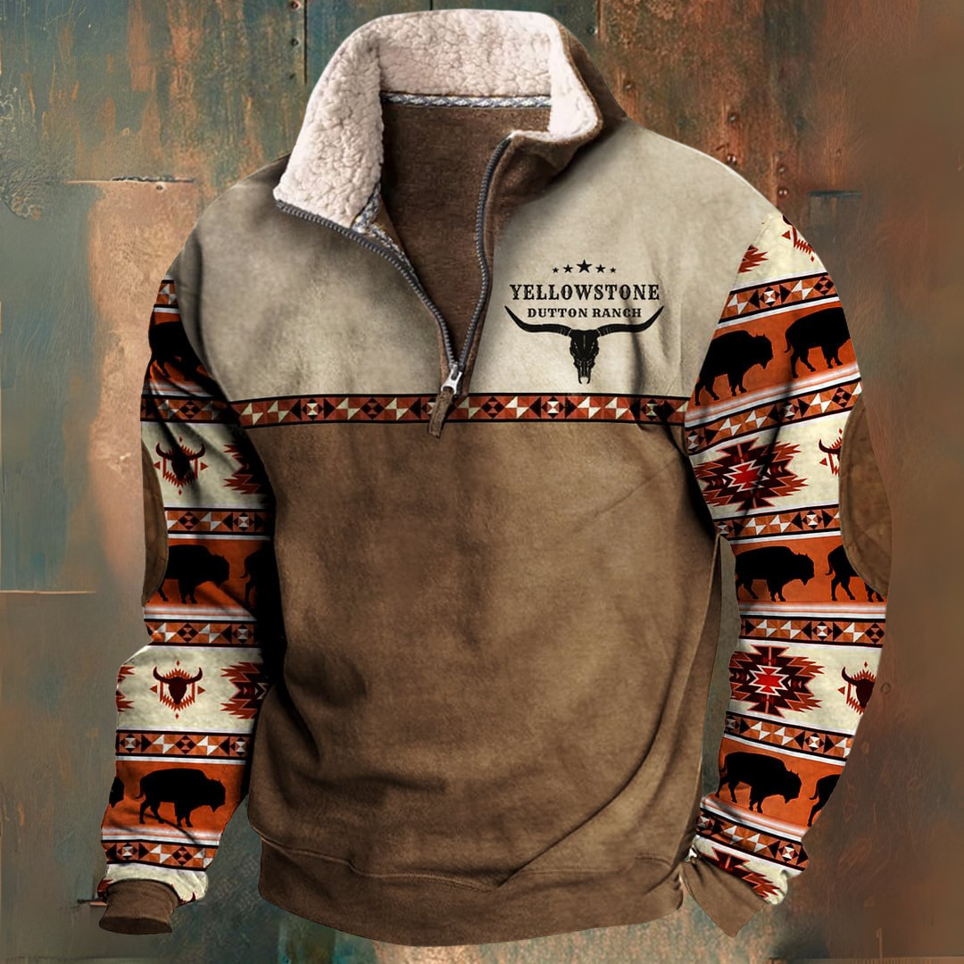 RODEO — Half-zip trui voor herfst en winter