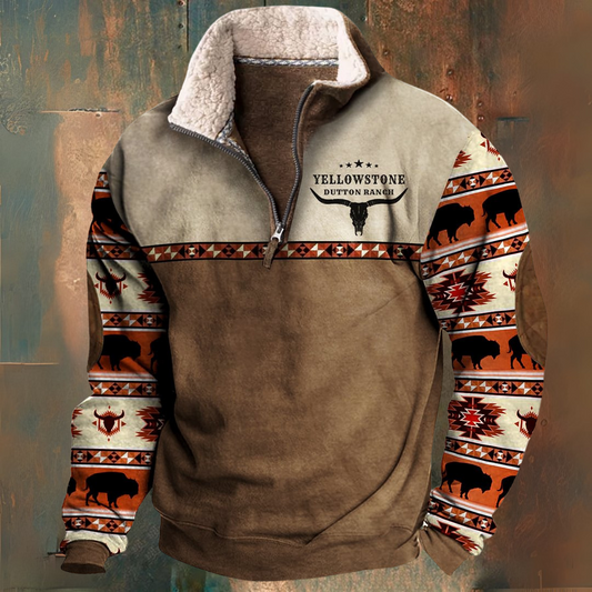 RODEO — Half-zip trui voor herfst en winter