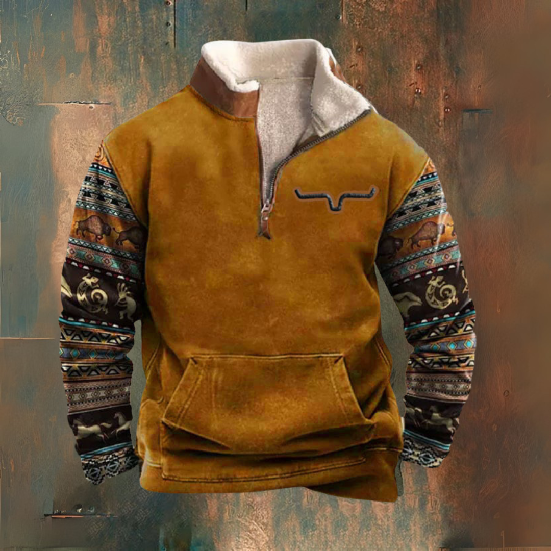 RODEO — Half-zip trui voor herfst en winter