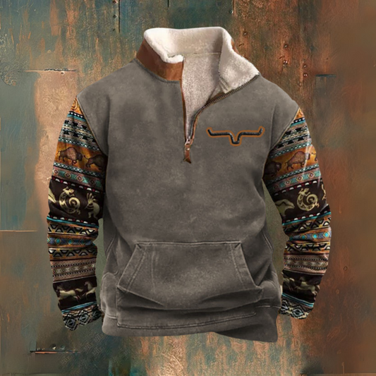 RODEO — Half-zip trui voor herfst en winter