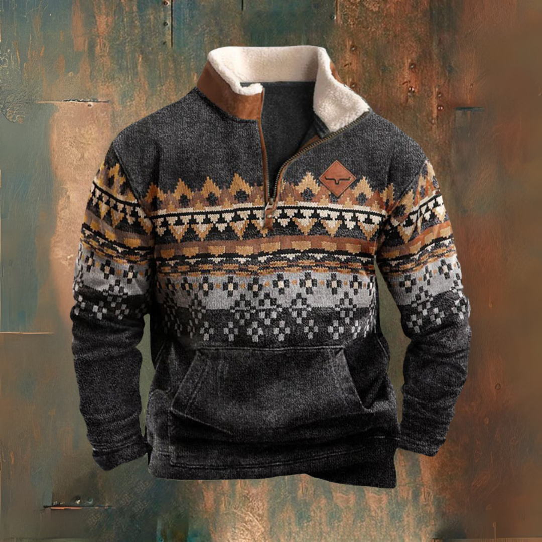 RODEO — Half-zip trui voor herfst en winter