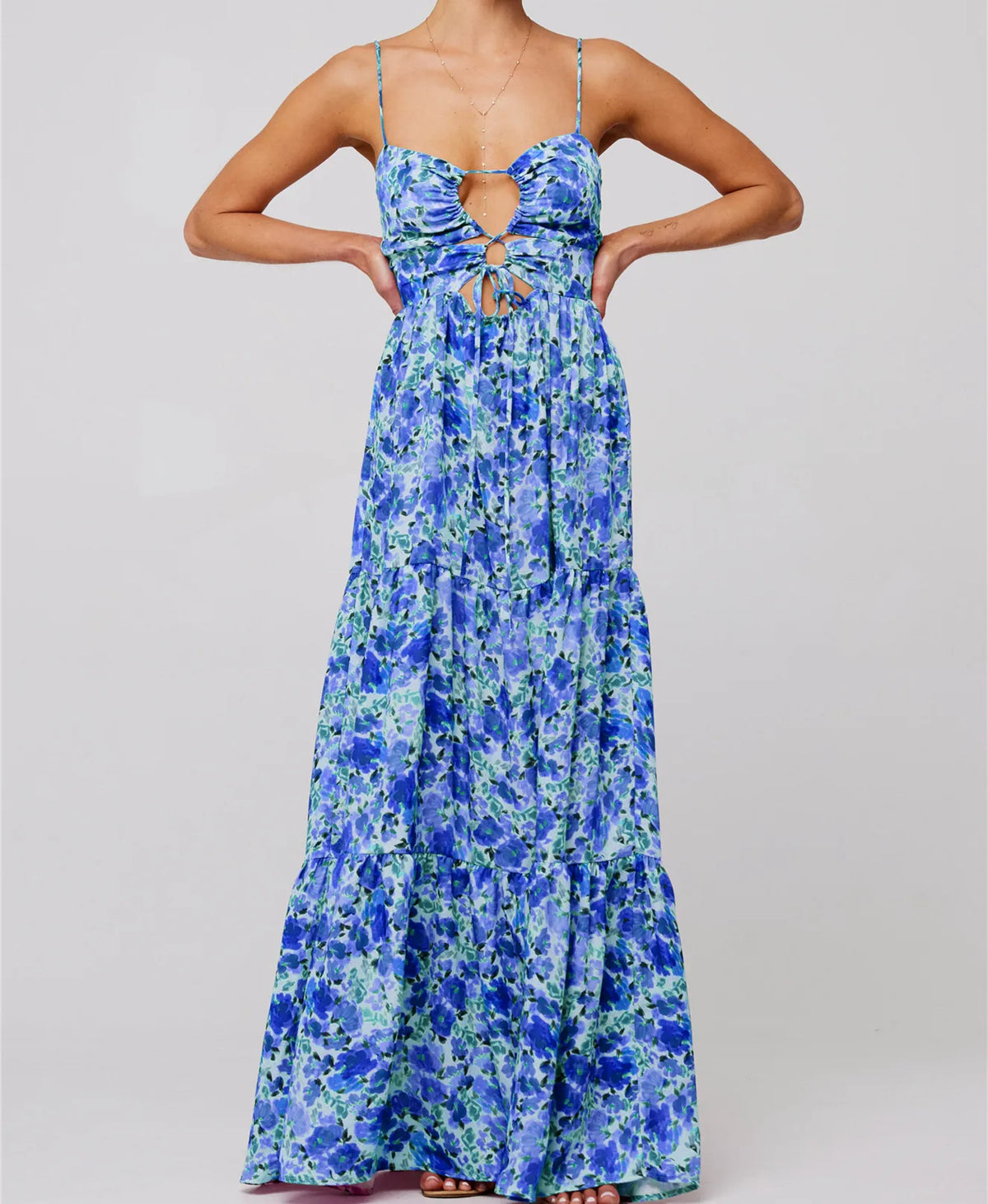 Liva™ | Maxi Jurk met Bloemenprint
