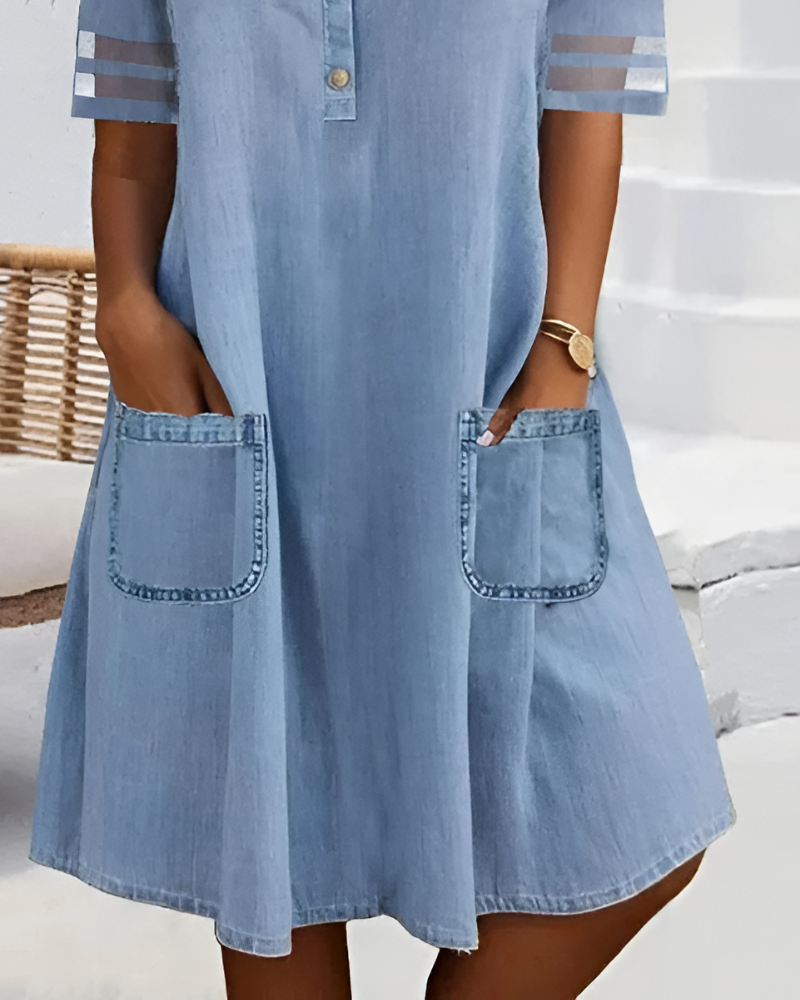 Myla™ | Spijker Mini Jurk