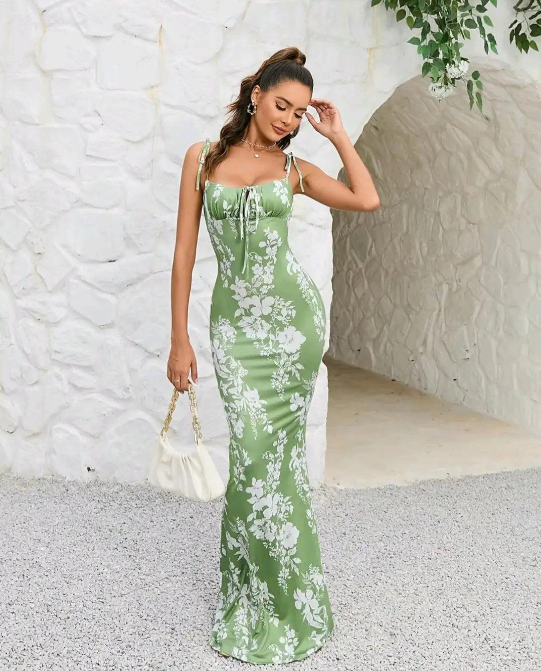 Klara™ | Maxi-jurk met Bloemenprint