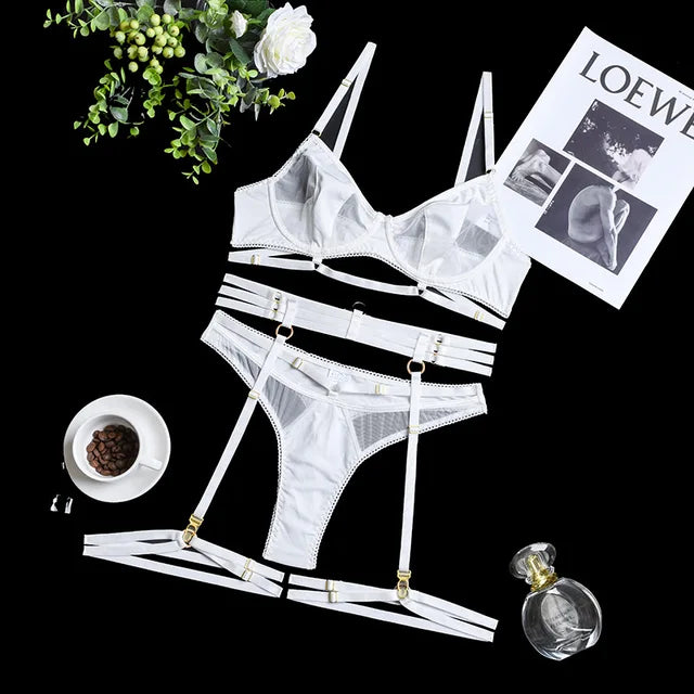 Julietta™ | Luxuriöses 3-teiliges Lingerieset