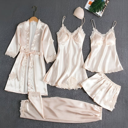 Mona™ | Stilvolles Entspanntes Pyjama Set