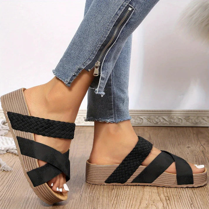 Isis™ | Comfortabele Sleehak Sandalen