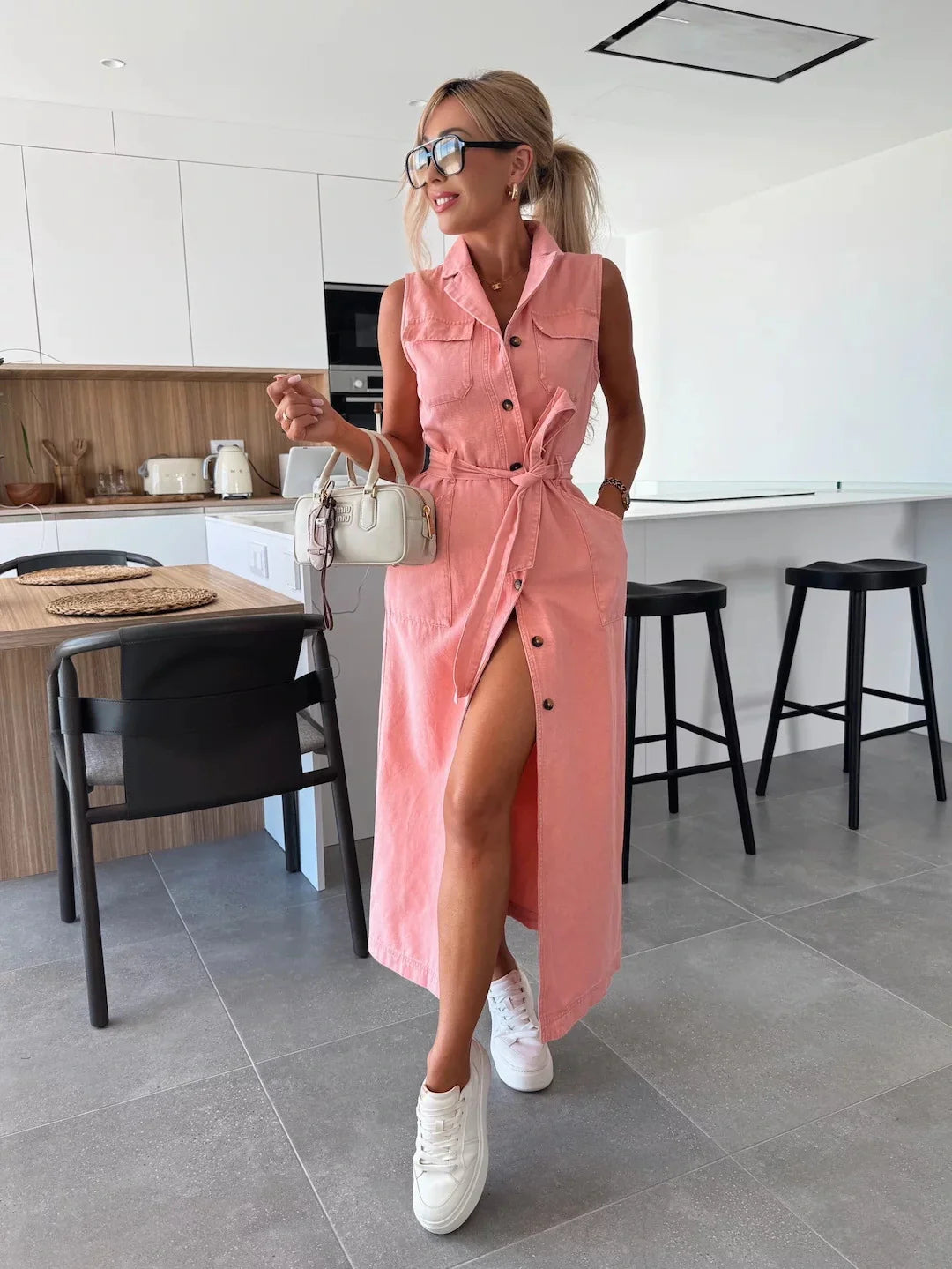Lois™ | Maxi Denim Jurk
